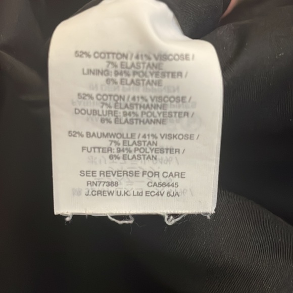 J. Crew Black Pencil Skirt - Picture 5 of 7